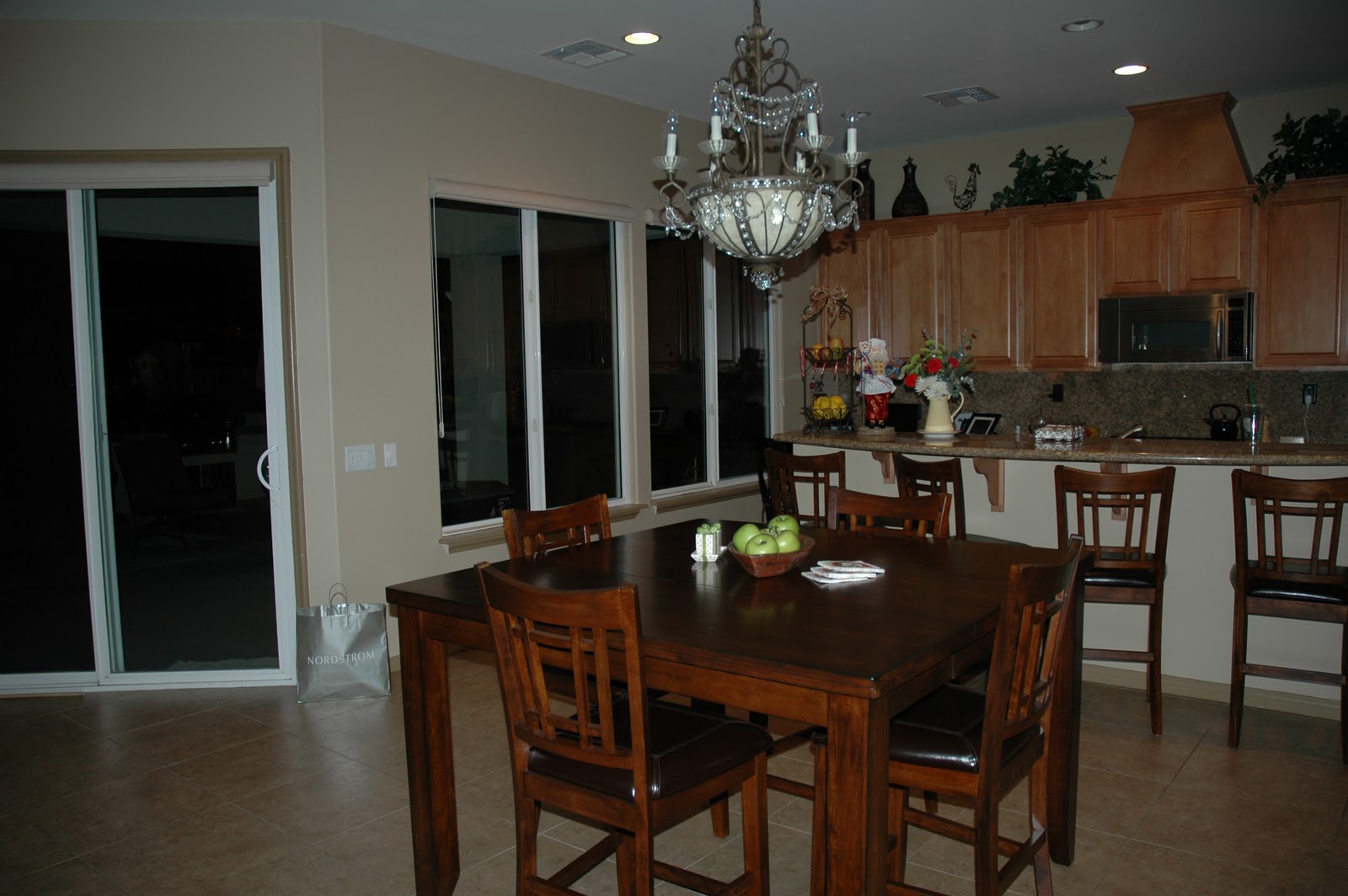 Never Enough Thyme : The Dining room becomes the Reading room