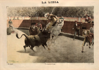 Gravure de Perea La Lidia 1900