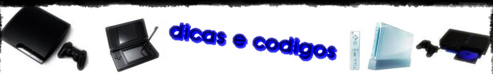 dicas e codigos