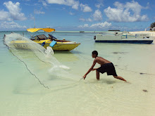 MeMong throwing his castnet/talaya