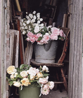 Knitty, Vintage and Rosy: Yummy Potting Sheds and other Ideas
