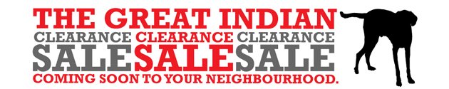 The Great Indian Clearance Sale