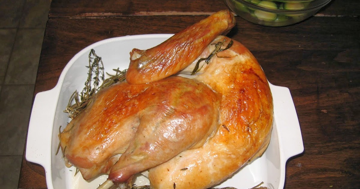 Zsuzsa Is In The Kitchen Roasted Half Turkey