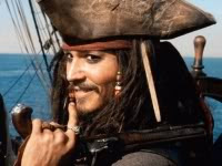 Johnny is so handsome as Jack Sparrow: so glad to hear about Pirates of the Caribbeans 4