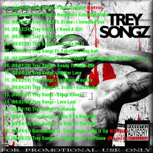 trey songz ready. makeup Tracklist: Trey Songz