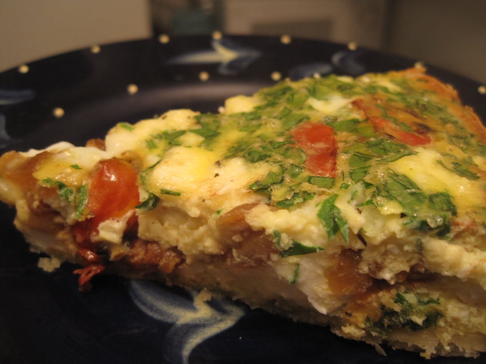 Corcoran Street Kitchen TomatoGoat Cheese Quiche