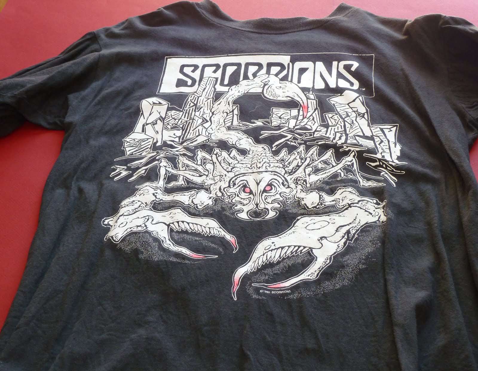 Barry Goldstein's Concert Closet: T - Shirts -- Scorpions