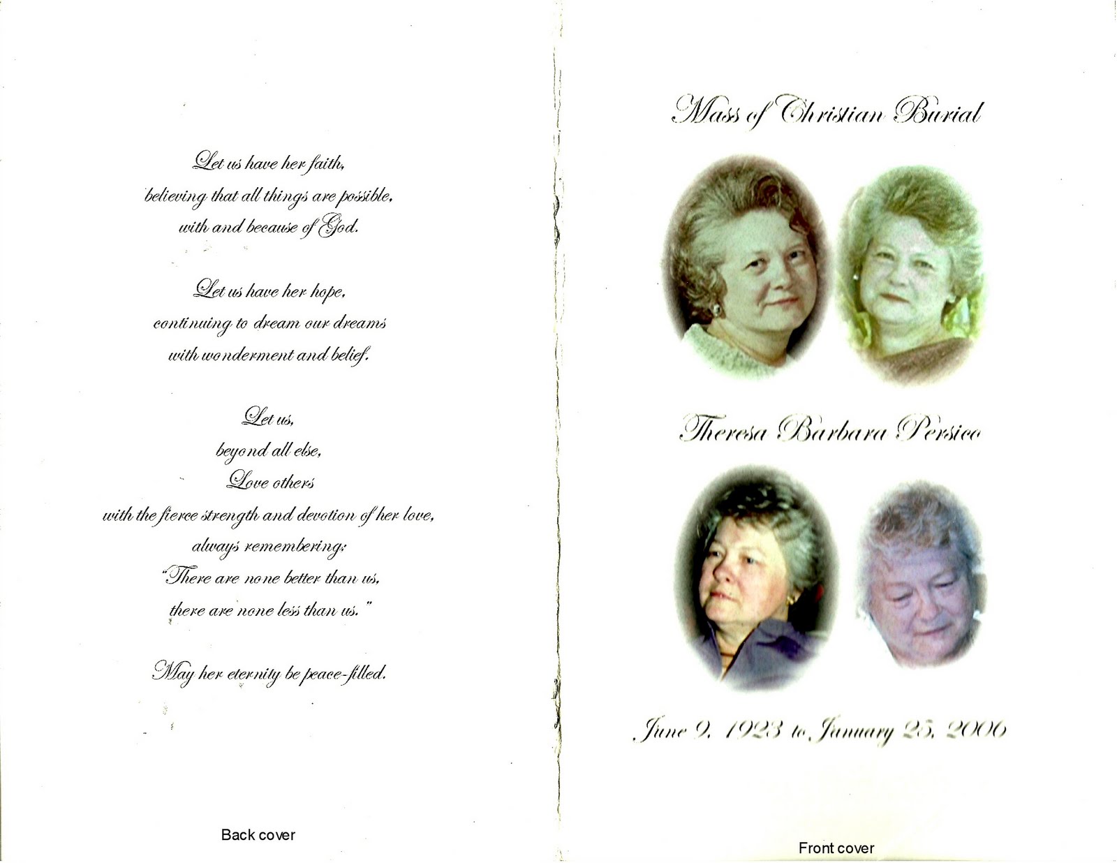 Ralph William Persico & Theresa Barbara Sokolowski Persico Theresa