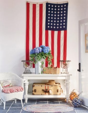 American Flag Decor