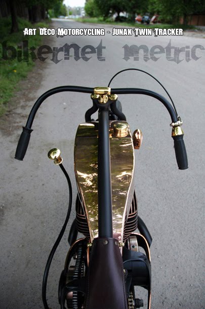 pannonia 250cc board tracker top front | art deco motorcycling