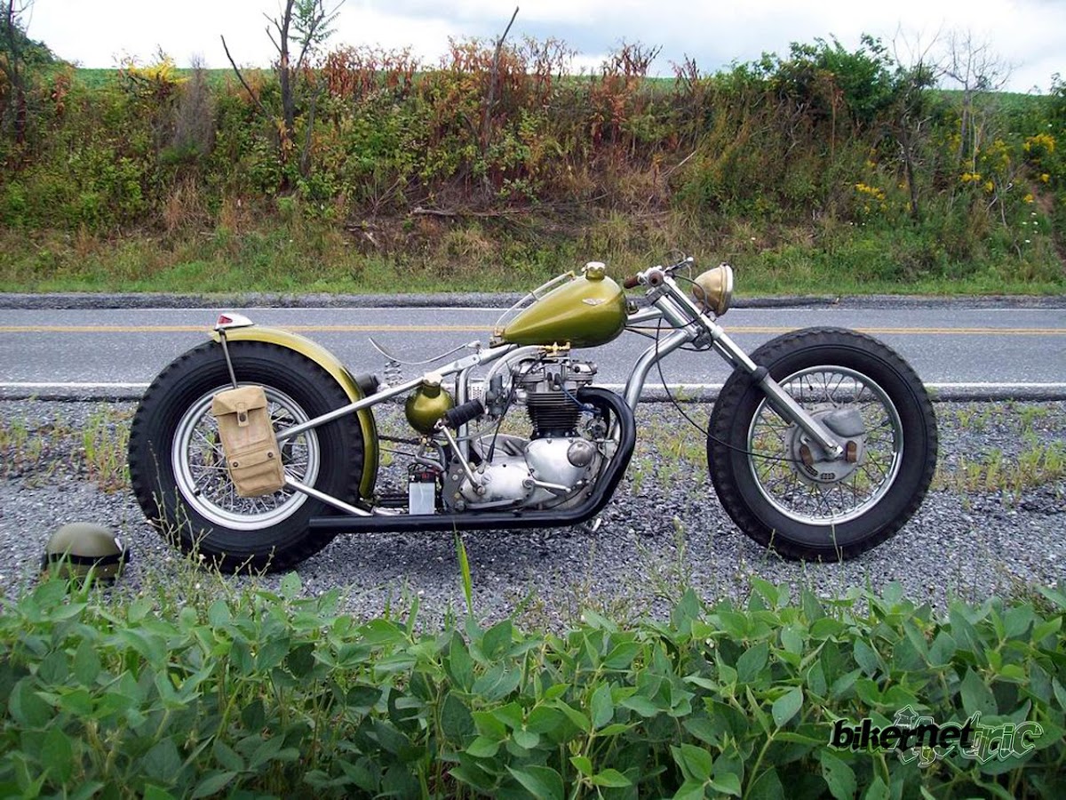 triumph bobber piece of ****