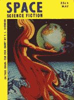 Space Science Fiction May 1953 front cover