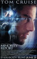 Minority Report color movie poster