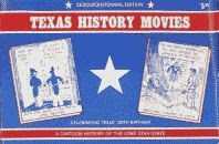 'Texas History Movies' 1985 Sesquicentennial horizontal edition front cover
