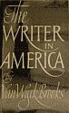 'The Writer in America' by Van Wyck Brooks hardcover front cover