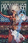 The front cover of 'Promethea' collected edition vol 1 story by Alan Moore, cover art by J H Williams III.