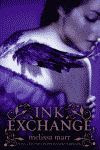 A color photo of the front cover of the US edition of 'Ink Exchange' by Melissa Marr.