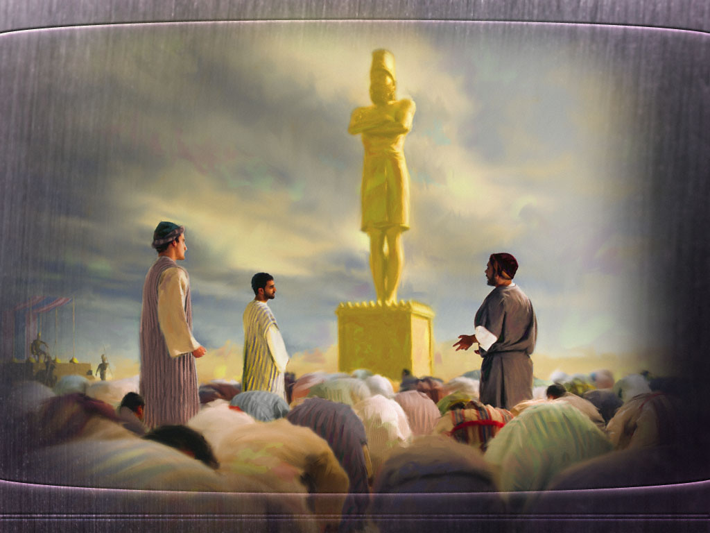 IMAGENS BÍBLICAS ESTÁTUA EM OURO DE