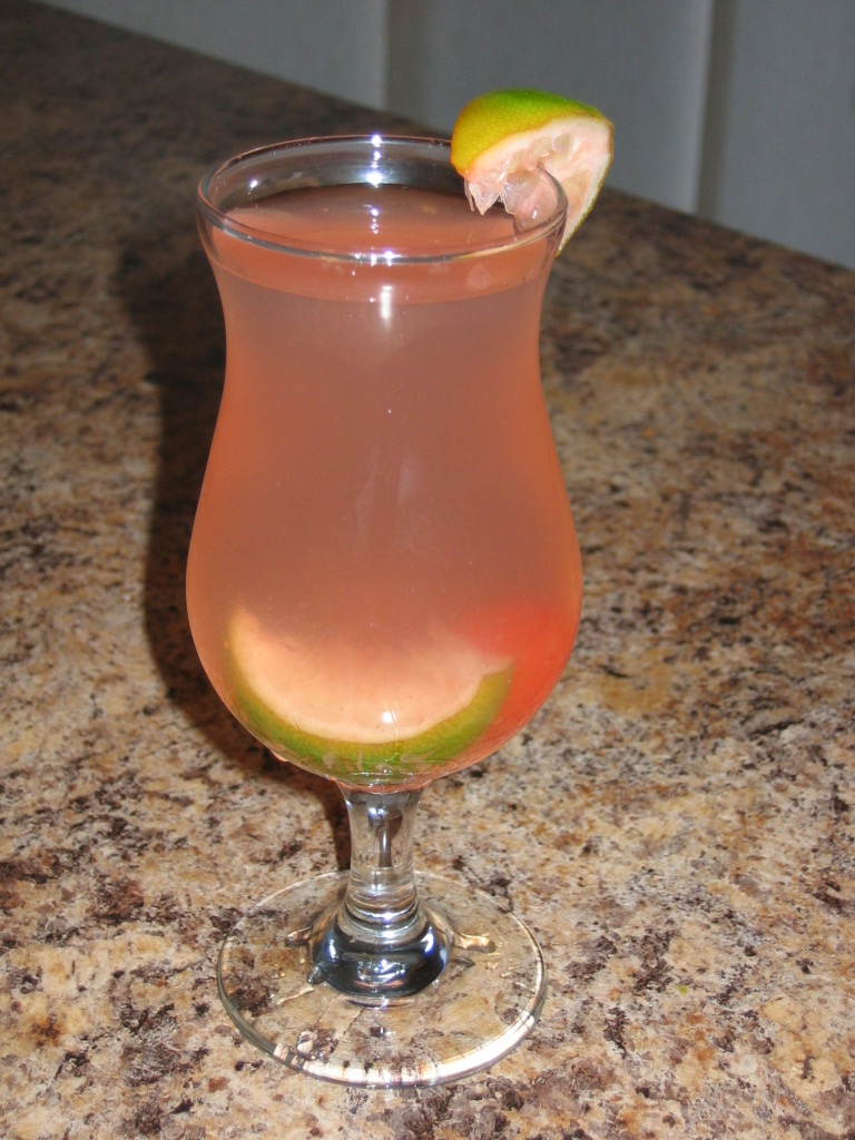 Cuisine chic et simple Limonade rose à la lime