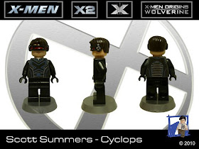 Tin7 Creations' LEGO X-men minifigures