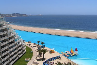 Exotic Places: World's Largest Swimming Pool In Chile