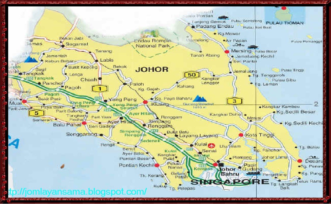 Jom Layan Sama: Peta Malaysia