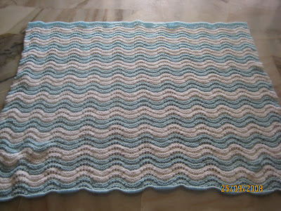 ABC Knitting Patterns - Mondrian Throw.