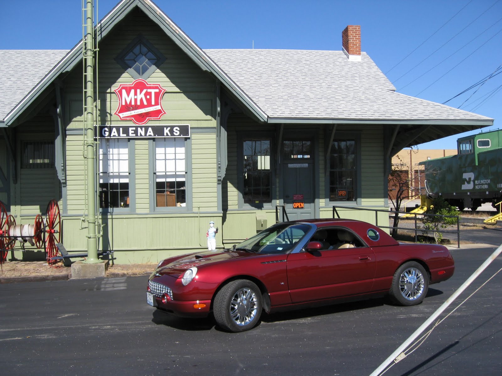 Tbirdonroute66 GALENA MUSEUM KANSAS