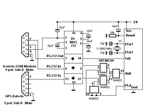 Diagram 8051 Interfacings Basic Circuit