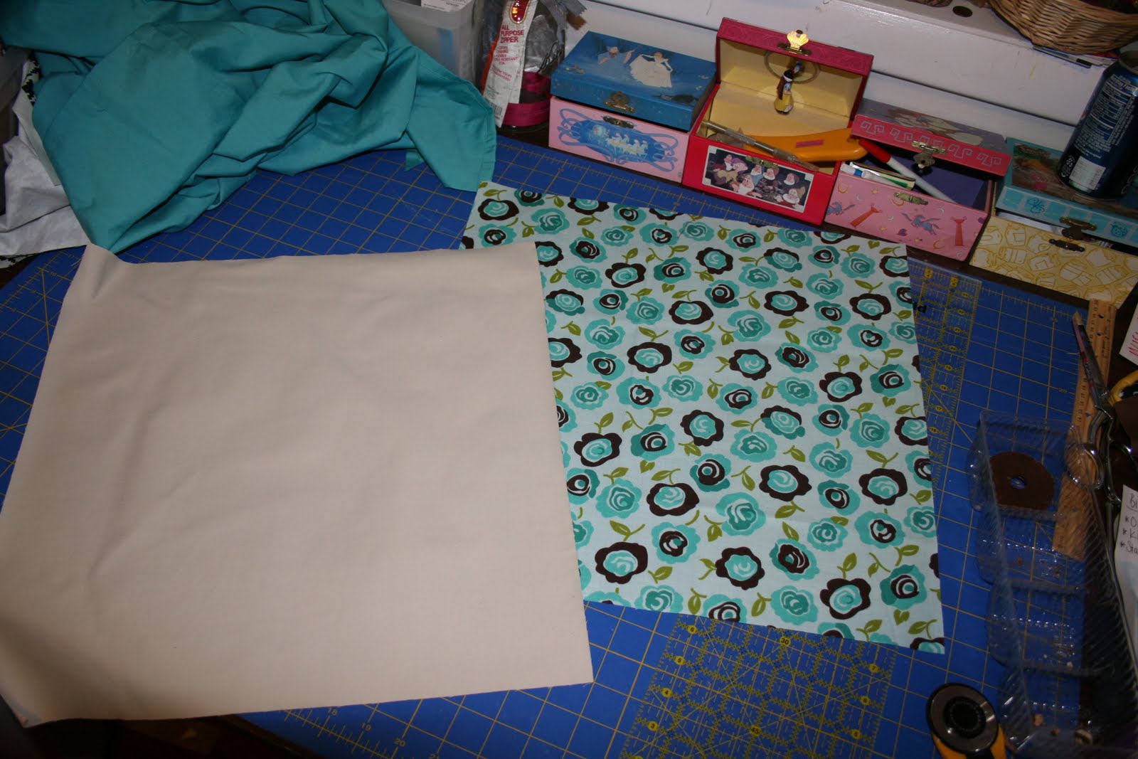 I Create It: Target Flower Pillow Tutorial