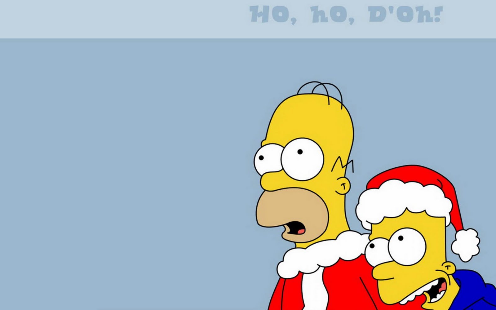 Simpsons Christmas Cartoons - Wallpapers