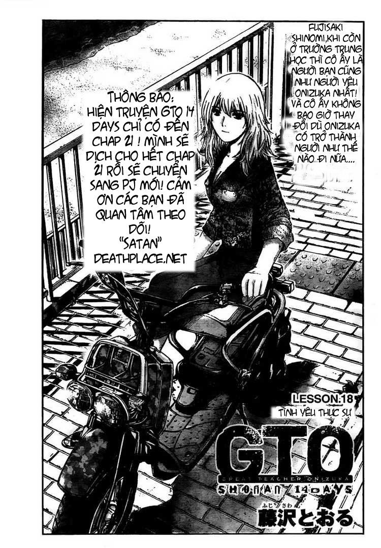 GTO - Shonan 14 Days chap 18