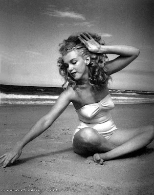black and white photo of marilyn monroe norma jean