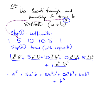 The binomial theorem quiz picture