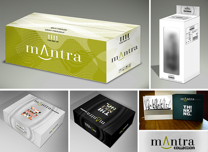 Mantra Product packaging design by Somerset Harris