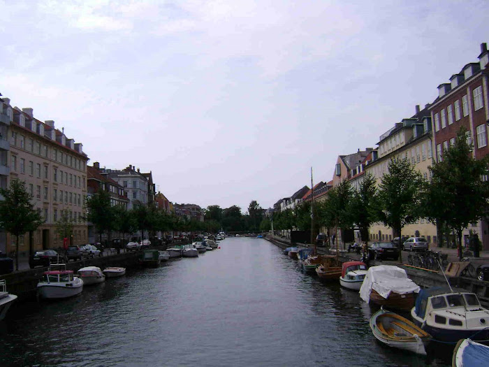 The big canal in Copenhagen