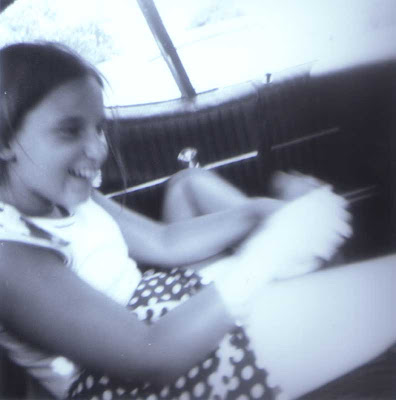 Donna Enroute to Plymouth Rock - 1970