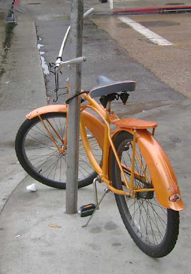 Orange Bike on Main St.