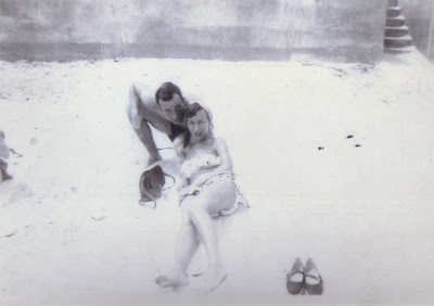 Bud & Ruth at the Beach - circa July 1951