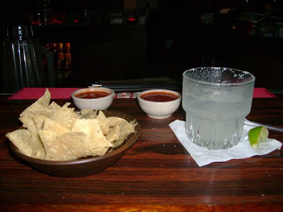 Chips, Salsa, Scratch Margarita