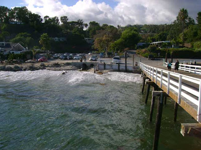 The Day After the Last Rain at Paradise Cove Pier