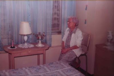 Delia in her Bedroom - circa 1980