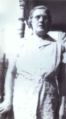 Delia on Vose St. Porch - 1942