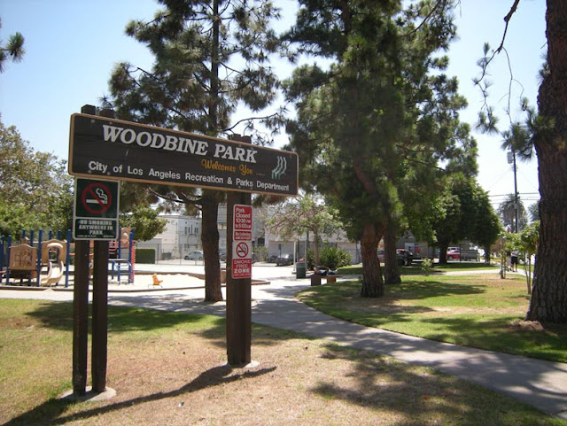 Woodbine Park in the Palms district of West Los Angeles