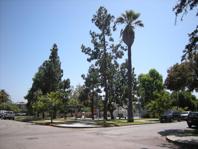 Woodbine Park in the Palms district of West Los Angeles