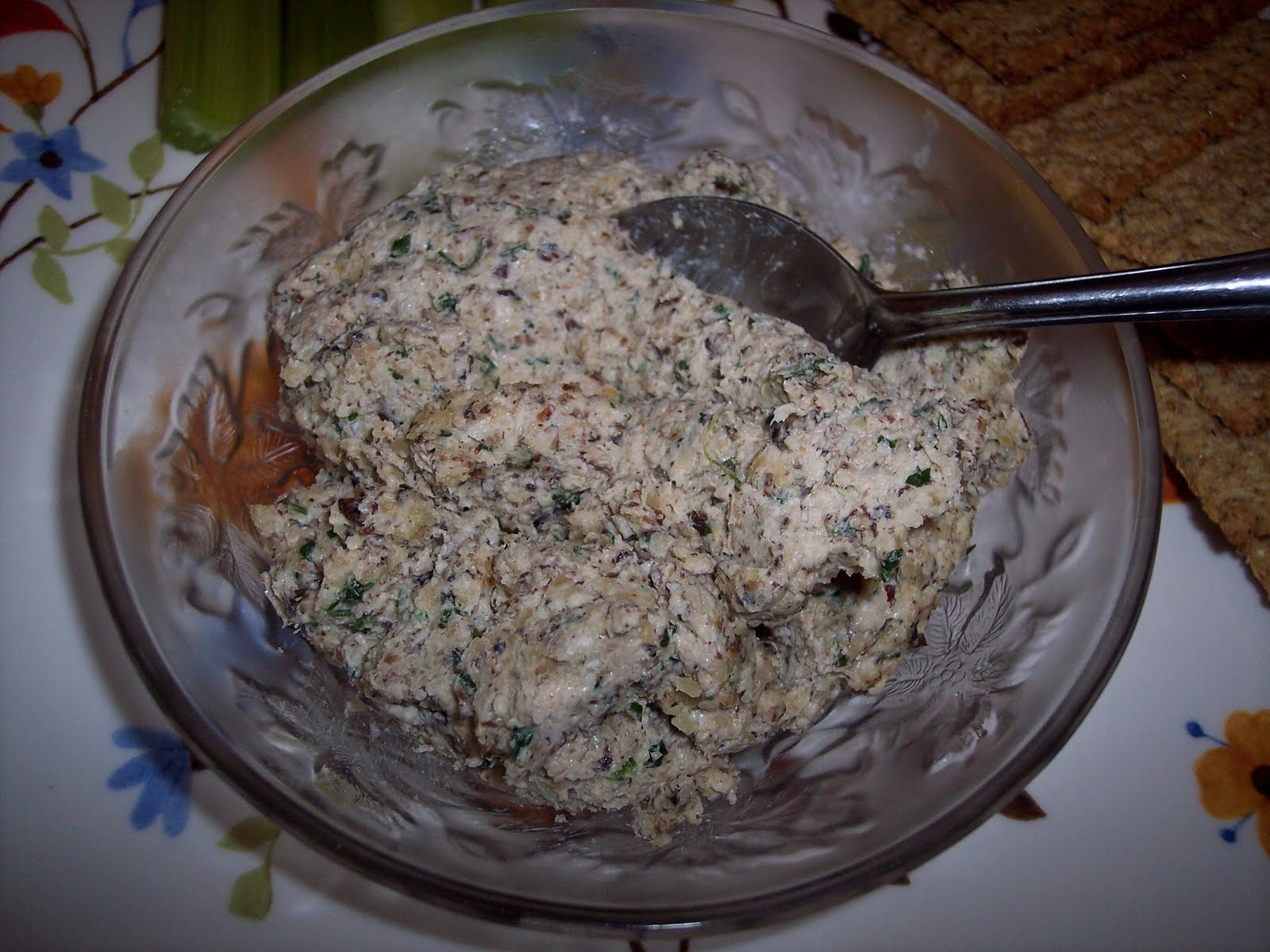 Savory Moments Shiitake hazelnut pate