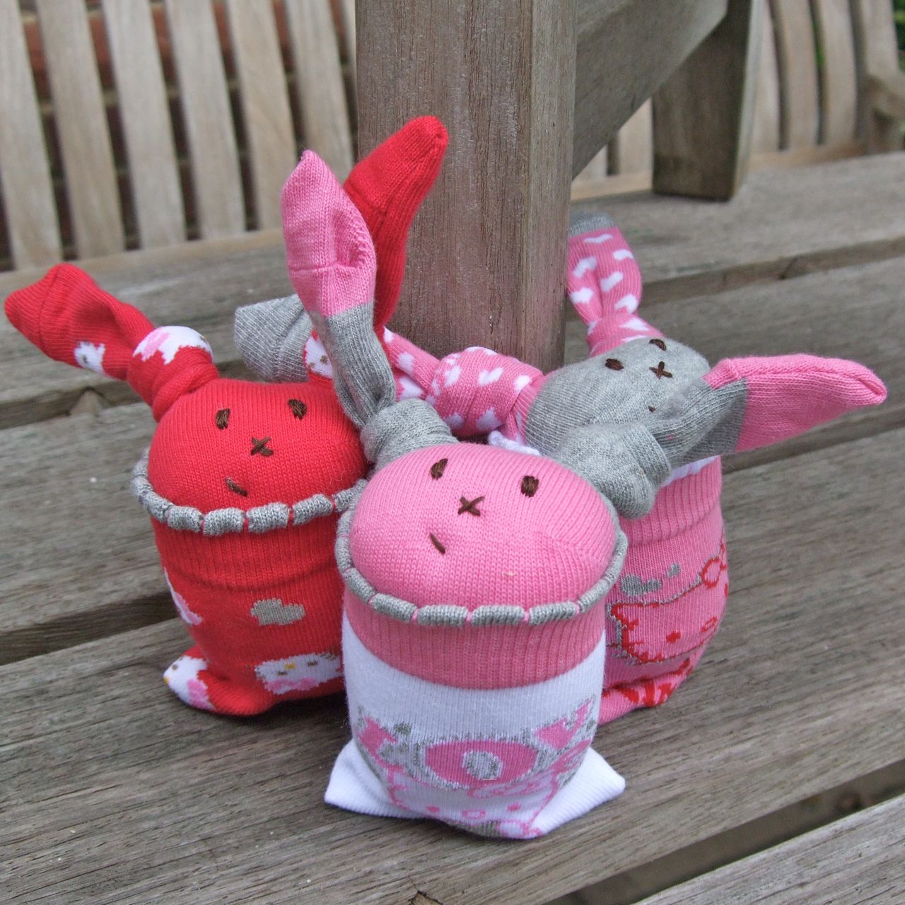 Anna Hull, Sock Bunny Maker to The World WAKE UP SOCK BUNNIES!