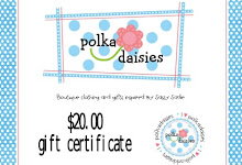 Get a gift certificate from Polkadaisies