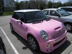 Pink Inc.: PINK Mini Cooper S for sale ladies...... I thought I would ...