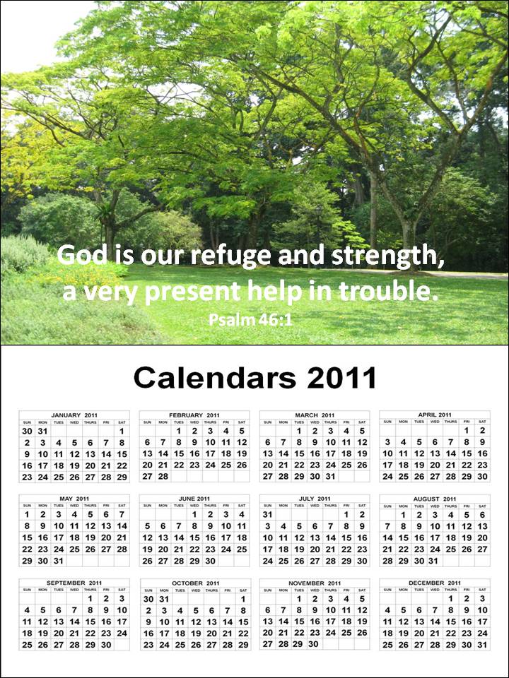 detlaphiltdic Free Christian yearly calendar template for 2011 / 2011